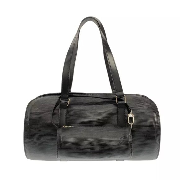 LOUIS VUITTON Soufflot M52222 Noir Epi MI0095 Handbag - Picture 1 of 13